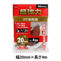 超強力両面テープ 多用途 幅20mm×長さ4m T4543 ニトムズ 1巻