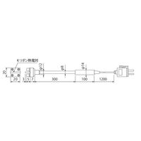 チノー（CHINO） 表面温度測定用K熱電対温度センサ