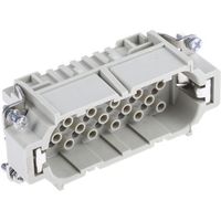 Harting ヘビーデューティコネクタ Han D シリーズ オス 41極 10A 250 V 16 B 09210403001 1個（直送品）