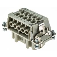 ハーティング Harting インサート Han E シリーズ メス 10極 16A 500 V 10 B 09330102701 1個（直送品）