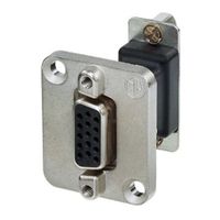 Neutrik アクセサリ NAD シリーズ ， 用途 15極DーSubコネクタ NADB15FF 1個（直送品）