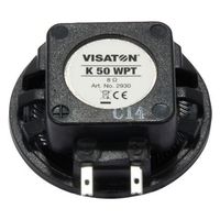 VISATON 圧電型サウンダー 8Ω，定格出力:2W 50 (Dia.) x 18mm K WPT， 8 OHM 1個（直送品）