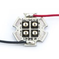 850nm 赤外線LEDアレイ， PCB (20 x 20 3.85mm) ILH-IW04-85ML-SC201-WIR200. 1個（直送品）