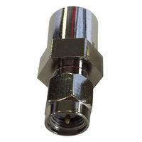 RF Solutions 同軸変換アダプタ FME ー SMA プラグ プラグ， ADPーFMEMーSMAM 1ロット(2個)（直送品）