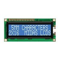 Midas tmNfBXvC ߌ^ p C 216x16 char MC21605G6WD-BNMLW-V2 1iij