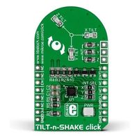 加速度センサ TILTnSHAKE ClickmikroBus Clickボード MMA8491Q MIKROEー1853 1個（直送品）