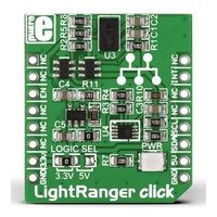 光センサ LightRanger ClickmikroBus Clickボード VL6180X MIKROEー1897 1個（直送品）