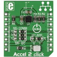 加速度センサ Accel2 ClickmikroBus Clickボード LIS3DSH MIKROEー1905 1個（直送品）