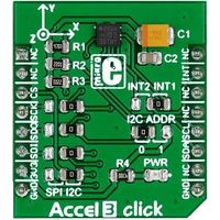 加速度センサ Accel 3 ClickmikroBus Clickボード H3LIS331DL MIKROEー2102 1個（直送品）