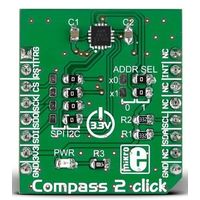 ホール効果センサ Compass 2 ClickmikroBus Clickボード AK8963 MIKROEー2264 1個（直送品）