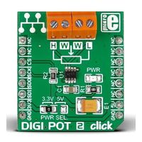 MikroElektronika DIGIPOT 2 mikroBus Clickボード MIKROE-2332 1個（直送品）