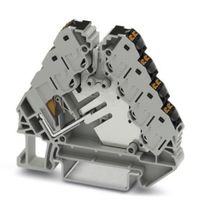 Phoenix Contact 配電ブロック 3270158 0.14 → 2.5mm2 黒， グレー 13極 PTRVB 1箱(10個)（直送品）