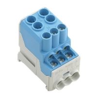 日本ワイドミュラー Weidmuller 配電ブロック 6極 1561920000 1ロット(3個)（直送品）