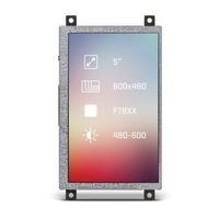 MikroElektronika tfBXvC 5C` TFTC 800 x 480pixels MIKROE-2169 1iij