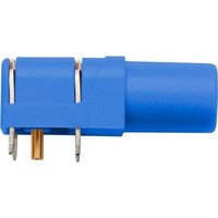 Schutzinger バナナソケット メス 青， SWEB 8094 Au / BL 1個（直送品）