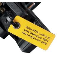 Brady， LTー59X25ーB7645LAMINAT， ケーブルマーカアクセサリー 黄 LT-59X25-B7645LAMINAT（直送品）