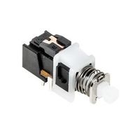 C & K 押しボタンスイッチ， ラッチ， スルーホール， 双極双投(DPDT)， PHB2UEETS1A 1ロット(5個)（直送品）