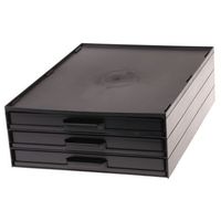 LICEFA パーツキャビネット A1ー4/3 ESD 1個（直送品）