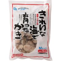 「業務用」 ノースイ 韓国産きれいな海で育ったかきＭ 184329 1ケース　1kg×10PC　冷凍（直送品）