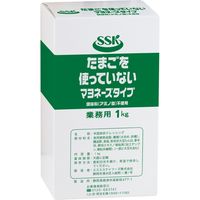 「業務用」 エスエスケイフーズ たまごを使っていないマヨネーズタイプ 408684 1ケース　1kg×10PC　常温（直送品）