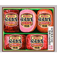 【お中元ギフト・熨斗付き】伊藤ハム 伝承献呈ギフトセット GMV-48 937296 1セット 伊藤ハム（直送品）