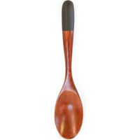 かのりゅう スプーン 20cm カレースプーン beni 紅紫檀 木製 天然木 日本製 紺 365204 1個（直送品）