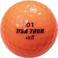 朝日ゴルフ USA TOUR α2 オレンジ　20個（直送品）