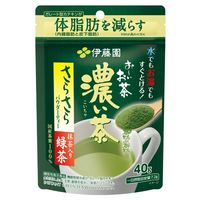 【機能性表示食品】伊藤園 お茶 粉末 おーいお茶 さらさら濃い茶 1袋（40g）