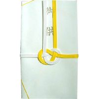 スズキ紙工 金封 法要 自然色 大阪折 黄白7本 御供 ス-1159 20枚（直送品）