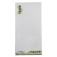 スズキ紙工 金封 自然色 万型 白無地 ス-3840 1セット（100枚：10枚×10）（直送品）