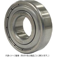 北日本精機 ステンレス深溝玉軸受6208HZZ（内径40mm外径80mm幅18mm）　1セット(2個入)（直送品）
