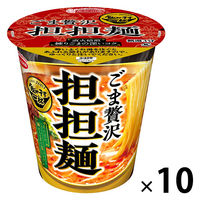 カップ麺 飲み干す一杯 贅沢担担麺 1セット（10個） エースコック
