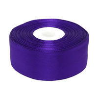 カラーリボン 巾36mm×29m お徳用 紫 AMK36-5-5 1セット(5巻セット)（直送品）