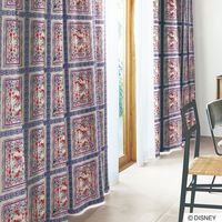 スミノエ DISNEY セミオーダー カーテン ミッキー ロイヤルガーデン 2200×1000mm ミックス １セット(2枚入)（直送品）