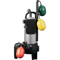 鶴見製作所 ツルミ 樹脂製汚物用水中ハイスピンポンプ 60HZ 口径50mm 三相200V 50PUW2.75 1台 361-8835（直送品）