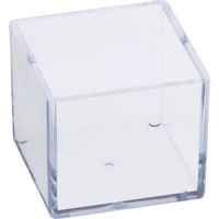 三宝化成 スチロール角型ケース 18型 10個 140×140×35mm 5-066