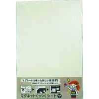 ダイドーハント マグネットくっつくシート 300×450 ホワイト 10177708 1枚 144-2026（直送品）