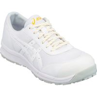 アシックス 静電気帯電防止靴 ウィンジョブCP21E ホワイト×ホワイト 23.0cm 1273A038.101-23.0 1足 250-0556（直送品）