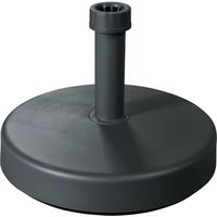 Doppler ドップラー パラソル用ベース BASE FILLABLE 丸形 黒 85899SA 1個 243-4221（直送品）