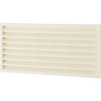 MK P.Cドアー用ガラリ 小 170X380mm ミルキーホワイト P-130-07F 1個(1セット)（直送品）