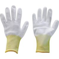 トラスコ中山 TRUSCO 耐切創ウレタン背抜き手袋 耐切創レベル2 Mサイズ TCRGU2-M 1双 255-9311（直送品）