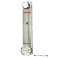 協和 アクリル樹脂製温度計付オイルゲージKLA-120CT-B-W-M12 KLA-120CT-B-W-M12 1個（直送品）
