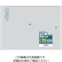 日本サニパック サニパック　スタンダードポリ袋２０号（０．０３ｍｍ） L-20 1セット（500枚：100枚×5袋） 403-6352