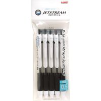 三菱鉛筆 ジェットストリーム 油性ボールペン 0.5mm 5本入 インク色/黒 SXN150055P.P24 1セット