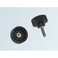 栃木屋 ミニノブ(雄ねじ) TLーKKMー24ーM5ー10 1セット(7コ)（直送品）