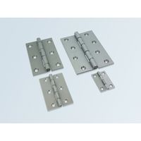 栃木屋 平型蝶番(亜鉛めっき鋼板・皿穴) THーTMー84 1セット(34コ)（直送品）