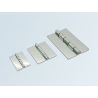 栃木屋 平型蝶番(ステンレス・穴ナシ) THーTMー63 1セット(38コ)（直送品）