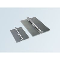 栃木屋 平型蝶番(鉄・穴ナシ) THーTMー98 1セット(20コ)（直送品）