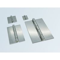 栃木屋 平型蝶番(ステンレス・穴なし) THーTMー111 1セット(6コ)（直送品）