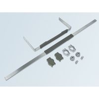 栃木屋 スタンドハンドル THAー224ー1 1セット(2コ)（直送品）